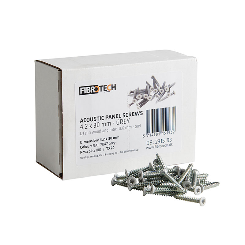 Panel Screws Grey - Tx. 20